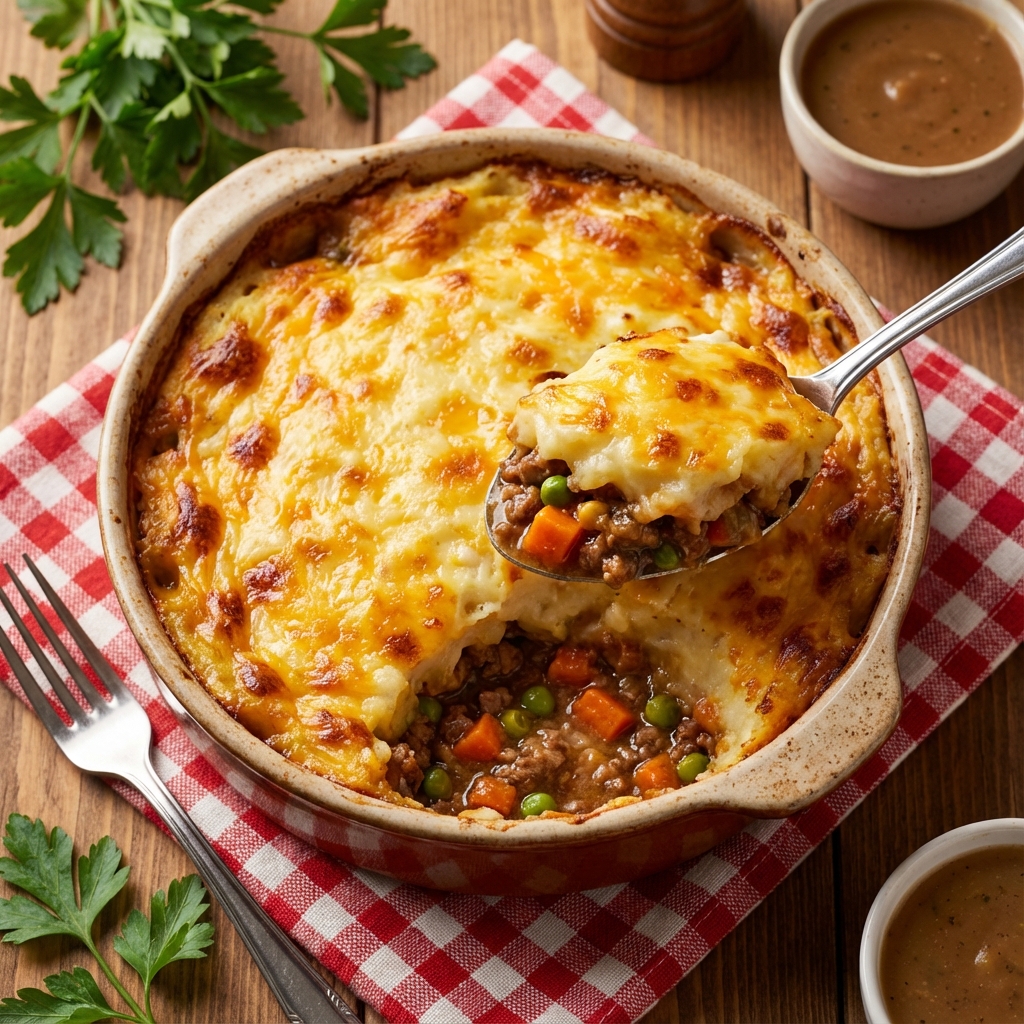 Shepherd's Pie with Cheesy Mash